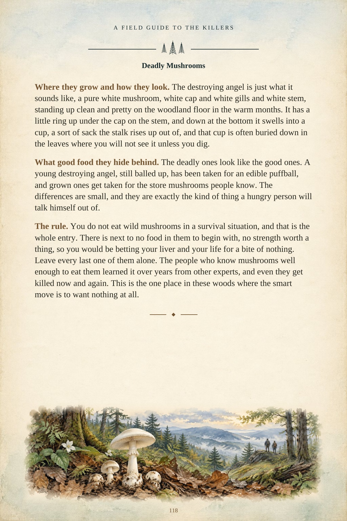 Actual finished page from Volume One
