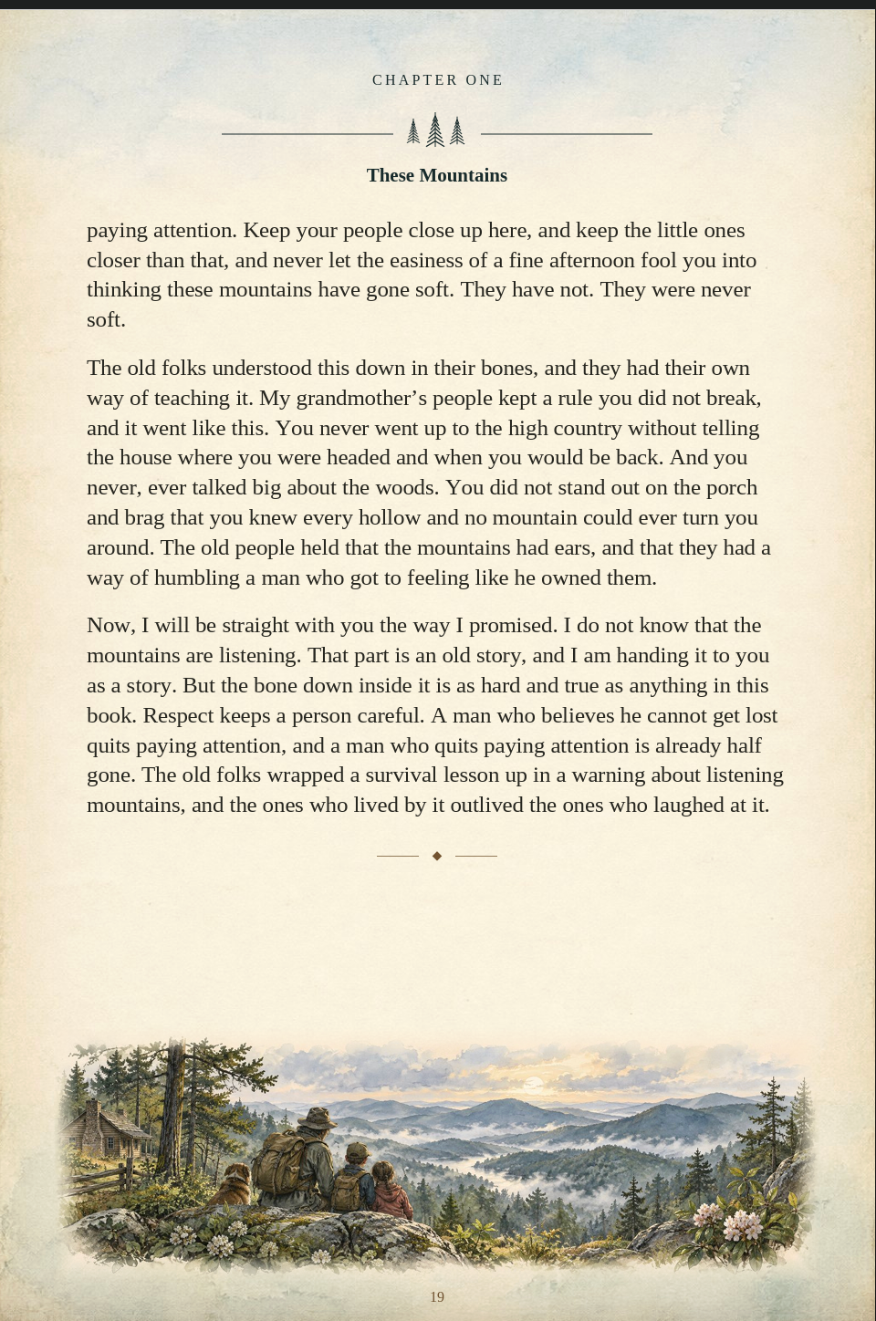 THE OLD RULES ebook page preview